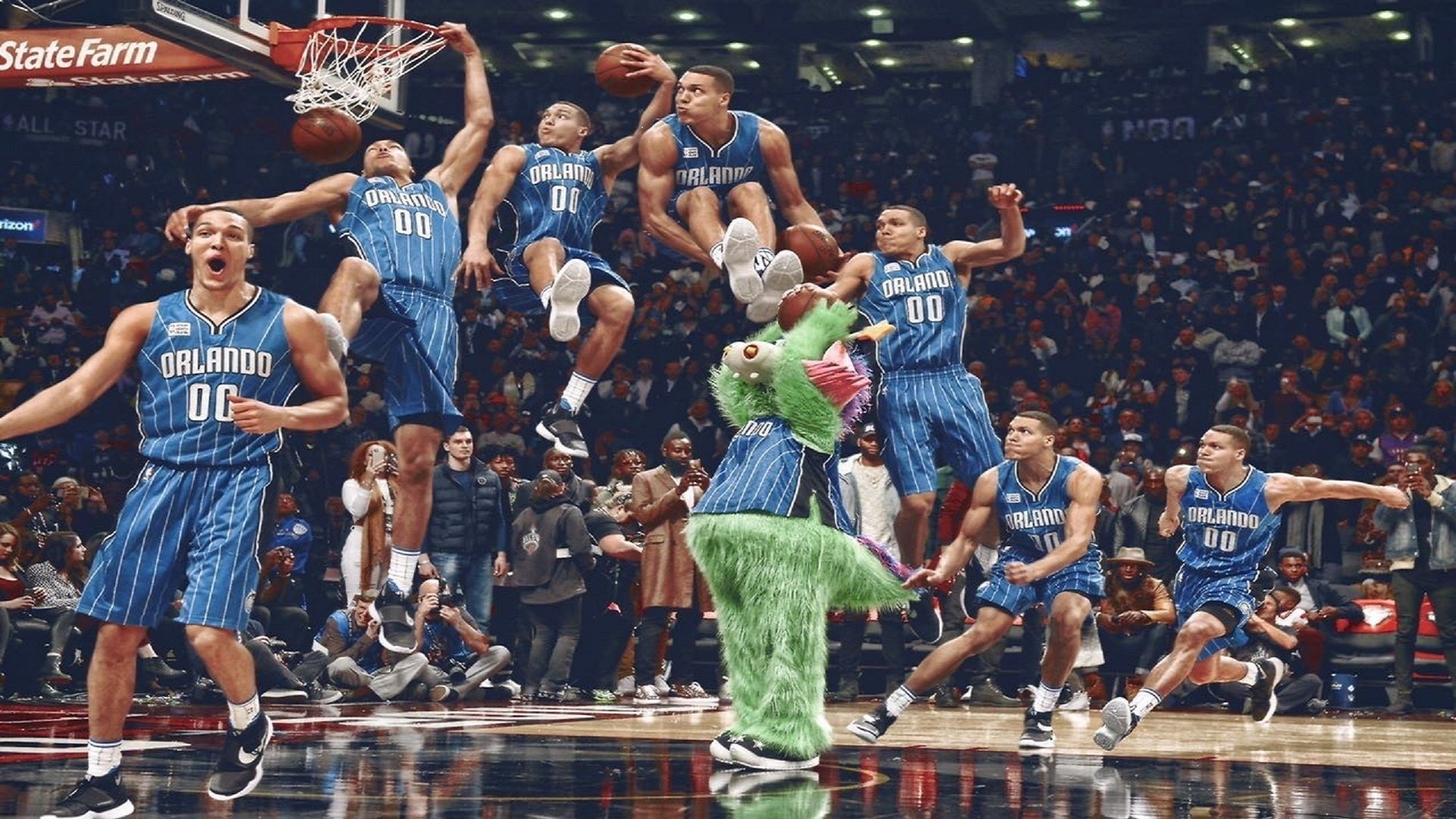 表演赛动人心魄,明星球员现场演绎绝技,明星表演赛视频